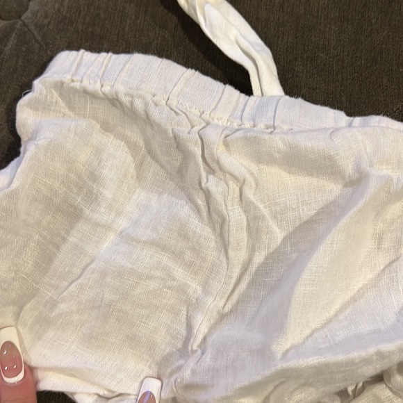 Linen Belly shirt & shorts size 18-24 months - Picture 3 of 3